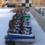 Winter Scenes - Top Thrill Dragster Midway